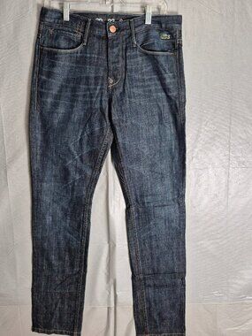 Earnest Sewn x Lacoste KYRRE.06 Dark Wash Tapered Leg Jean 30 x 32